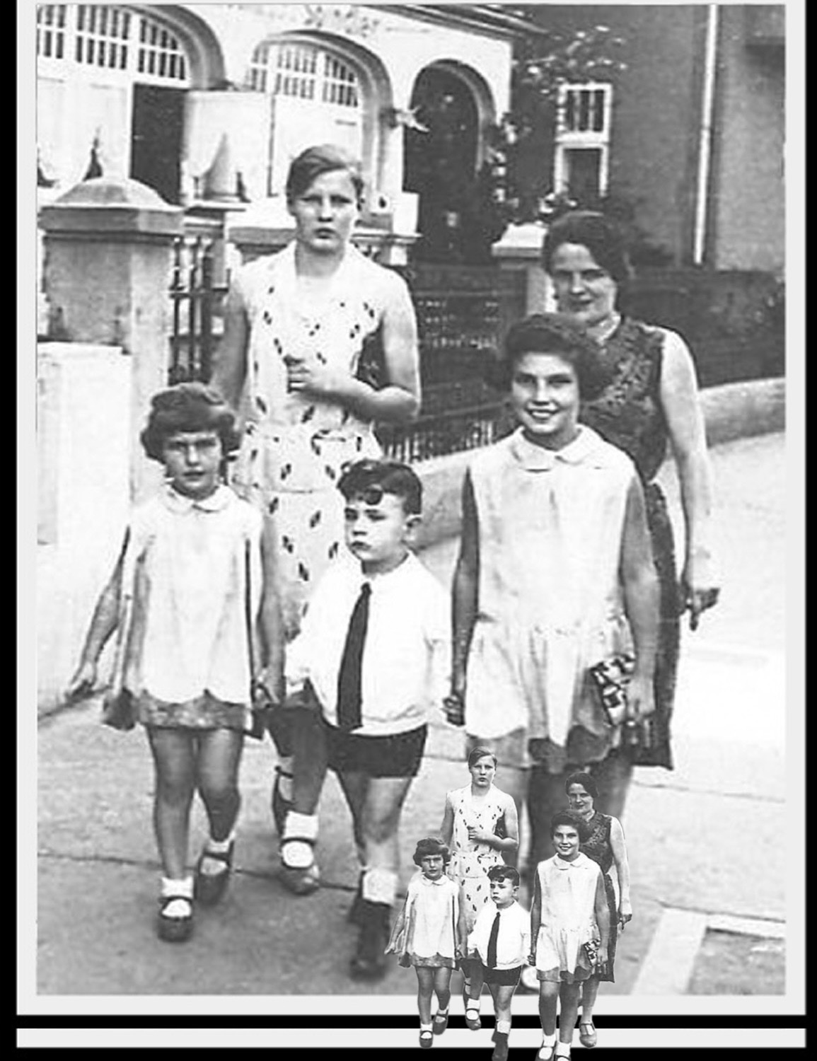 Gisela_Vernon_Ingelore_Else Terry Mandel, descendant of the Silberbach family